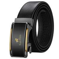 OYIFAN Men Belt Genuine Leather Belt for men Automatic belts Adjustable waistband Business belts 허리띠 Quick Pick Grocers
