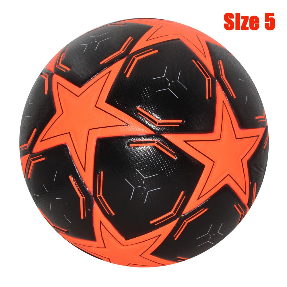 Standard Soccer Ball Professional Outdoors Sports Match Balls Training Seamless Football High Quality PU Material Size 5 Size 4 Quick Pick Grocers