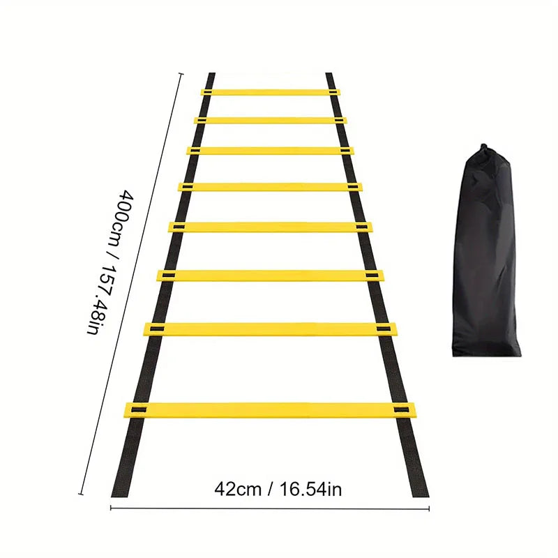 Agility Ladders Nylon Straps For Speed Training And Sports Flexibility Agility Football Training Energy Ladder Equipment Quick Pick Grocers