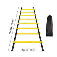 Agility Ladders Nylon Straps For Speed Training And Sports Flexibility Agility Football Training Energy Ladder Equipment Quick Pick Grocers