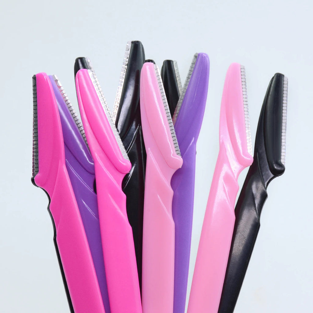 10/30/40Pcs Eyebrow Razor Facial Razor for Women Multipurpose Exfoliating Dermaplaning Tools with Precision Cover Safety Beauty Quick Pick Grocers