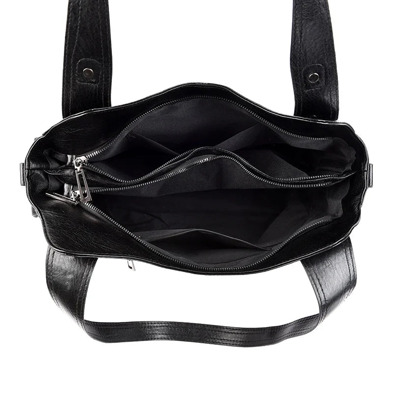 Pu shoulder bag fashionable temperament zipper opening design daily commuter handbag Quick Pick Grocers