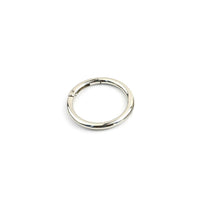 Metal spring gate O Ring Openable Keyring Leather Craft Bag belt strap buckle trigger snap clasp clip connector DIY accessory Quick Pick Grocers