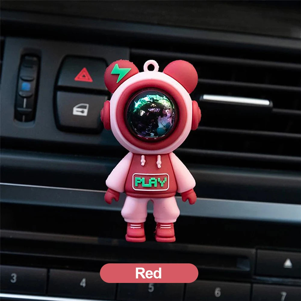 Cute Astronaut Car Air Vent Diffuser Decorative Interior Ornament