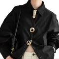 New Autumn 2025 Cotton Long Sleeve Solid Color Blouses Shirts for Women Trend Loose Casual Tops Woman Clothes Quick Pick Grocers