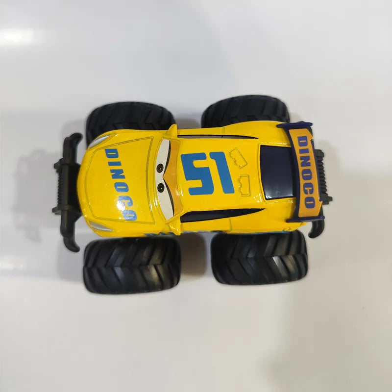Disney Pixar Cars Toy Lightning McQueen Metal Mode Return Car Jackson Storm Mater Inertial Force Car Model Toy Kid Birthday Gift Quick Pick Grocers