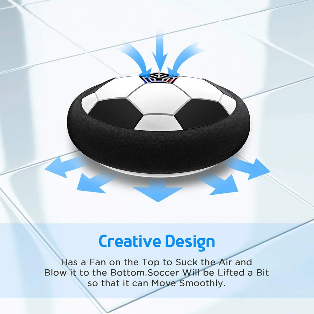 Hover Soccer Ball Toys for Children Electric Floating Football with LED Light Music Soccer Ball Outdoor Game Sport Toys for Kids Quick Pick Grocers