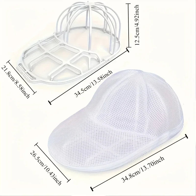 Hat cleaner cage for washing machine, hat cleaner with mesh bag, hat cleaner for baseball cap Econic Blanks