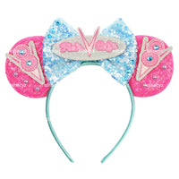 New Christmas Halloween Mouse Ears Headband Cartoon Sequin Bows Headband Birthday Party Princess Cosplay Costume For Women Adult Quick Pick Grocers