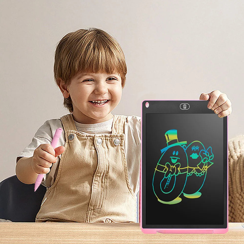 6.5 inch LCD Writing Tablet Drawing Board Montessori Educational Drawing Toys For Kids Students Magic Blackboard Toy Gift Econic Blanks