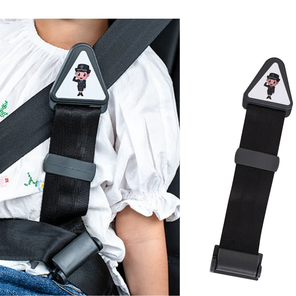 Adjuster 30X6 cm Children Kid Car Safety Belt Universal Car Baby Safety Seat Strap Belt Buckle Seat Belt Correction Tape Purest Peak