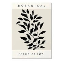 Geometric Leaf Rainbow Abstract Boho Canvas Prints Bohemia Line Poster Nordic Room Wall Aesthetics Art Painting For Home Decor Quick Pick Grocers