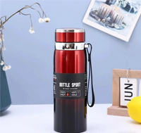 1L Thermal Water Bottle Keep Cold and Hot Water Bottle Thermos for Water Tea Coffee Vacuum Flasks Stainless Steel Thermos Bottle Quick Pick Grocers