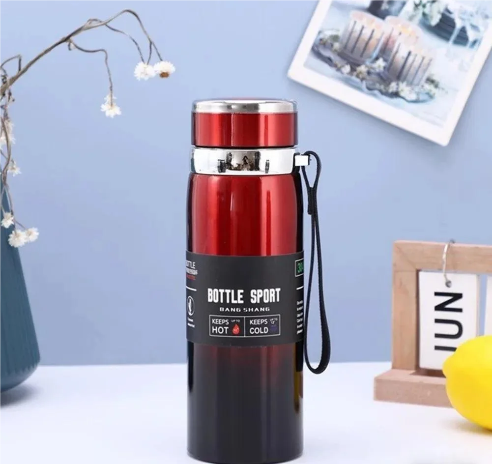 1L Thermal Water Bottle Keep Cold and Hot Water Bottle Thermos for Water Tea Coffee Vacuum Flasks Stainless Steel Thermos Bottle Quick Pick Grocers