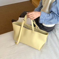 Casual Soft Tote Women Bag PU Leather Shoulder Bags for Women 2026 NEW High Quality Handbags and Purses Large Shopper Purses Quick Pick Grocers