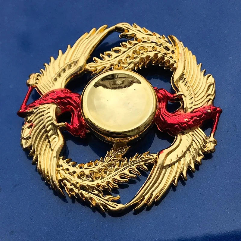 Creativity Hand Spinner Gun Zinc Alloy Metal Fidget King of Glory Weapon Series Kids Stress Relief Funny Toys Econic Blanks