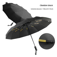 Reinforced 24-Bone Umbrella, Men's Business Strong And Durable Wind-resistant Umbrella, Anti-UV Sunscreen Umbrella Women's Sunny Quick Pick Grocers