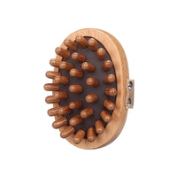 Body Anti Cellulite Brush Soothing Wooden Essential Oil Spa Air Cushion Massage Hair Comb Scalp Massage Brush Body Massager Quick Pick Grocers