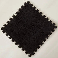 10Pcs 30*30CM Creative Plush Puzzle Foam Floor Mat Puzzle Carpet Warm Playmat Interlocking Exercise Tiles Fluffy Area Rugs Quick Pick Grocers