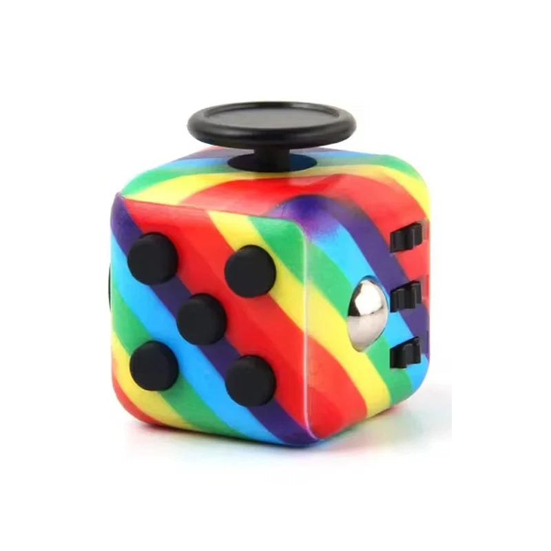 Fidget Cube Antistress Hand Spinner Decompression Toy for Autism ADHD Anxiety Sensory Toys for Kids Adults Stress Relief Toys Quick Pick Grocers