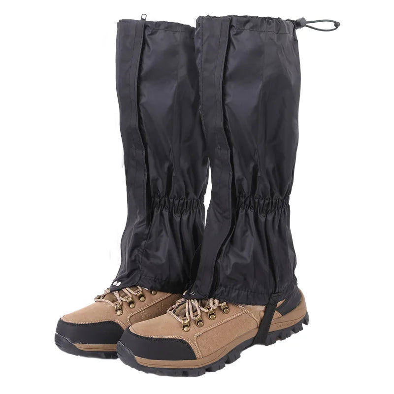 Outdoor Travel Leg Warmers Hiking Leg Gaiter Waterproof Legging Shoes Hunt Climbing Camping Winter Tourist Snow Foot Cover Quick Pick Grocers