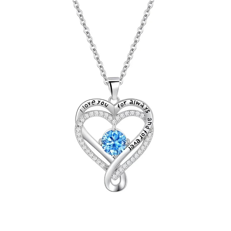 Elegant Style Heart shaped Pendant Necklace Hollow Design Mother's Day Gift Party Suitable for Best Friends Without Box Quick Pick Grocers