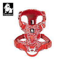TRUE LOVE Pet Harness No Pull Nylon Reflective Dog Harness Adjustable Comfortable Control Step-in Brilliant Truelove TLH5654 Quick Pick Grocers