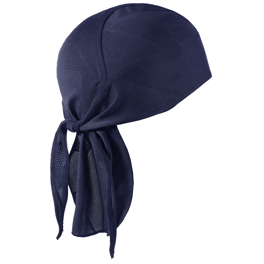 Summer Breathable Running Caps Pirate Hat Outdoor Sport Sun Protection Headscarf Cycling Helmet Liner Quick Dry Beanies Bandana Quick Pick Grocers