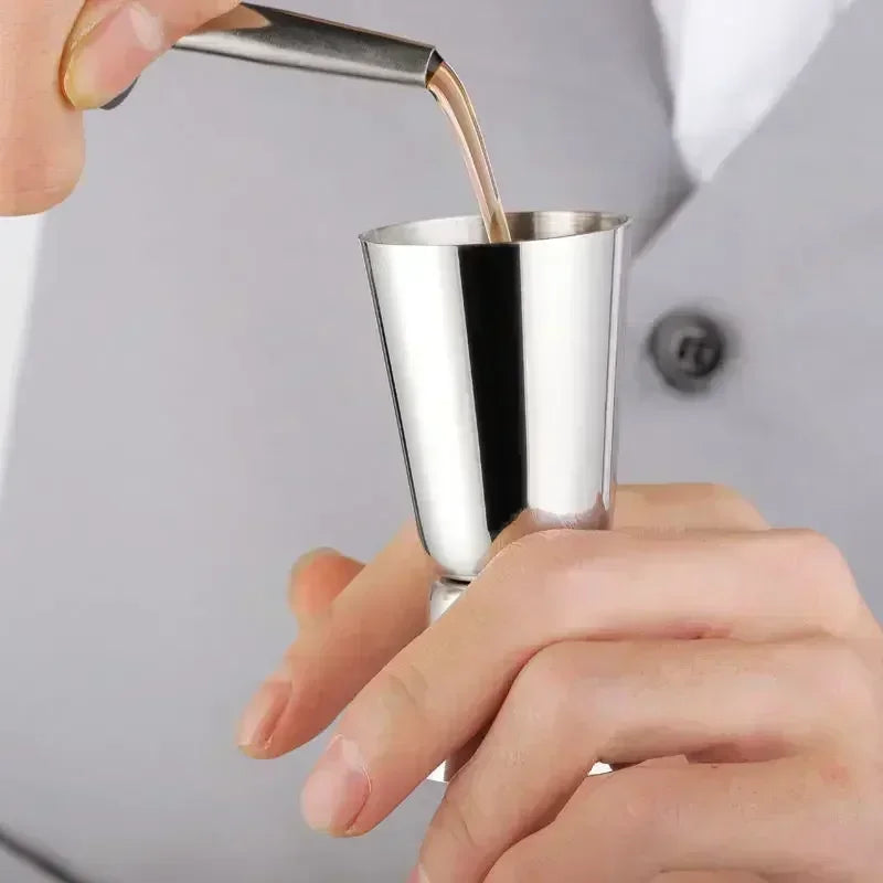 Double Side Measuring Cup Cocktail Drink Wine Shaker Stainless Mojito Bar Accessories kitchen gadget Bar Tools  cocktail shaker Quick Pick Grocers