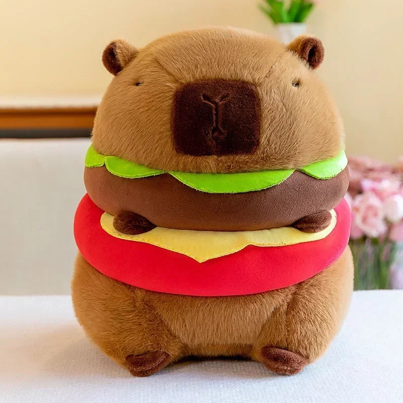 12-32cm Capybara Plush Simulation Capibara Anime Fluffty Toy Cute Doll Stuffed Animals Soft Doll Plush Children Christmas Gift Econic Blanks