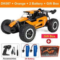 Remote Control Car RC Drift Racing 1:16 Vehicle Off Road Alloy 2.4G Radio High-Speed Trucks With LED Light Climbing Gift Kid Toy Econic Blanks