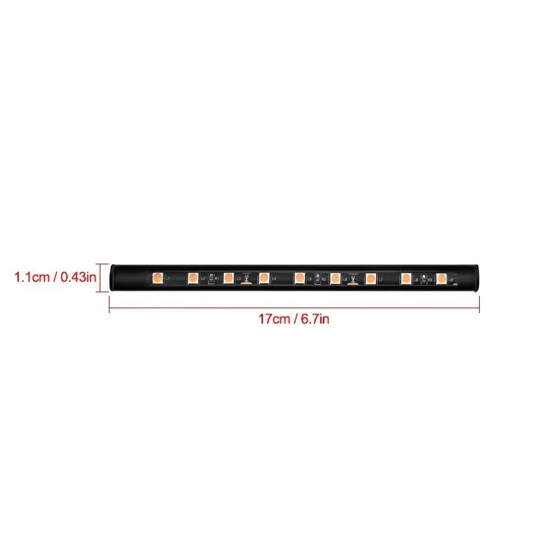 2-in-1 LED Car Neon Interior Light – USB & Cigarette Lighter Footwell Ambient Light, Car Backlight Atmosphere Lamp Accessories Econic Blanks