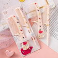 2Pcs/Set Cute Kids Hairdressing Comb Tail Comb for Girls Whale Dinosaur Giraffe Unicorn Hair Comb Kids Quick Pick Grocers