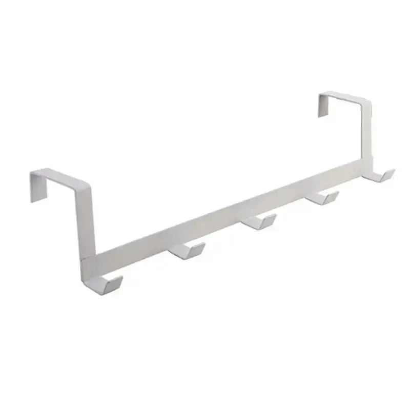 Hooks Over The Door 5 Hooks Home Bathroom Organizer Rack Clothes Coat Hat Towel Hanger Bathroom Kitchen Accessories Econic Blanks