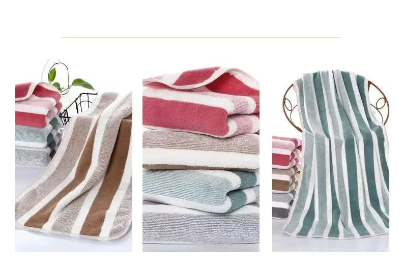 Ultra Soft Bath Towels for Adults Quick Dry Spa Quality Wrapping Towels, Comfortable Home Essentials, Plush Cotton Blend Quick Pick Grocers