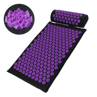 Acupressure Yoga Mat Kuznetsov's Applicator Cushion Sensi Massage Body Needles With Spikes Pillow Foot Massager Fitness Pilates Purest Peak