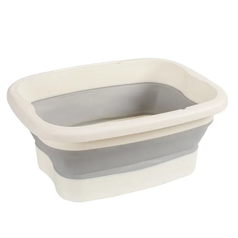 Foldable Footbath Massage Bucket Soaking Bucket Folding Basin Spa Foot Bath Bucket Household Sauna Bathtub Pedicure Bath Bathtub Quick Pick Grocers