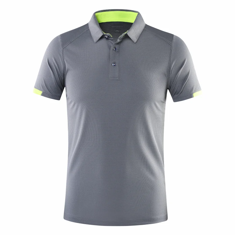Casual Sports Quick-drying Lapel Short-sleeved POLO Shirt Cycling Suit Fitness Suit For Men Quick Pick Grocers