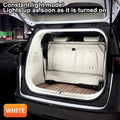 LED Car Trunk Light Strip Automatic On/Off Sensor Ambient Light Bar Waterproof Concealed Installation for Auto Decor Accessories Econic Blanks