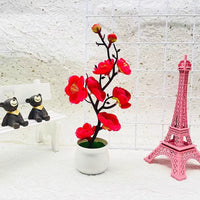 2025 HOT Mother's Day New Artificial Plants Bonsai Small Tree Simulation Pot Plants Fake Flowers Table Potted Ornaments Home Quick Pick Grocers