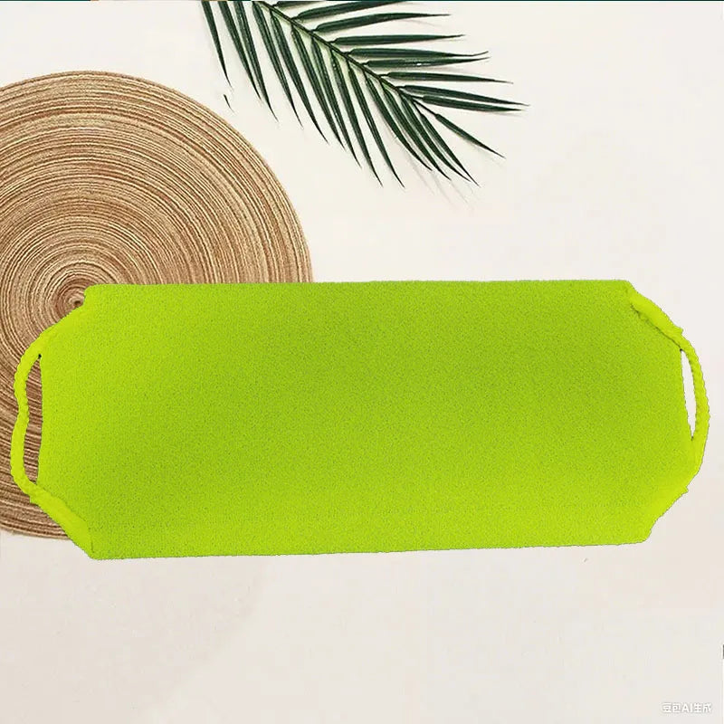 High Elasticity Frosted Long Shower Towel Shower Body Brush Bathing Massage Back Body Exfoliating Bathroom Wash Brush Bath Tools Quick Pick Grocers