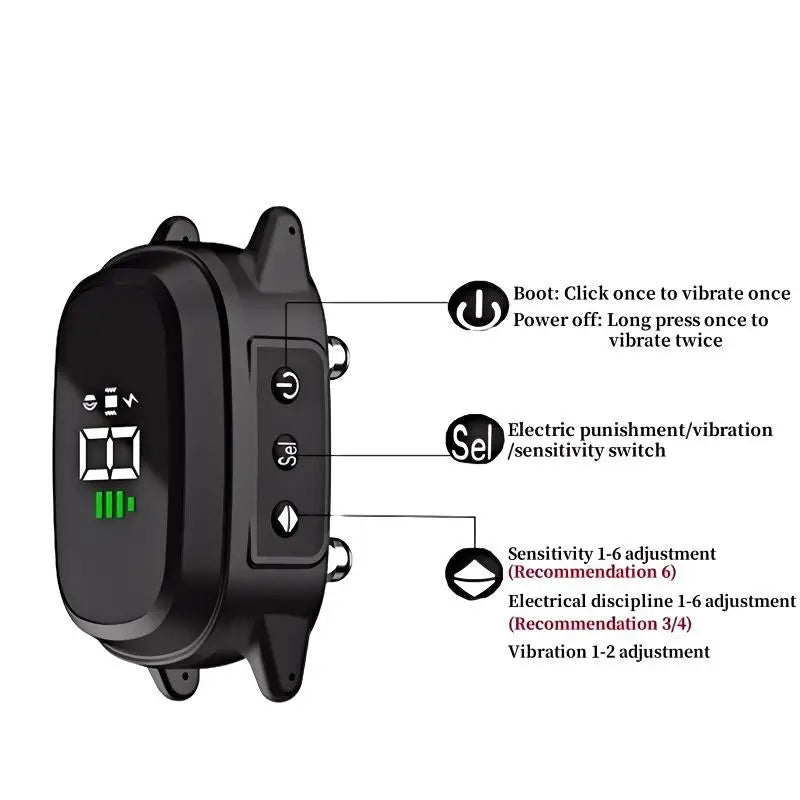 YHLC Automatic Anti Barking Dog Collar, Rechargeable Bark Stopper, Stop Barkin, Electric Training Collar for Dog Quick Pick Grocers