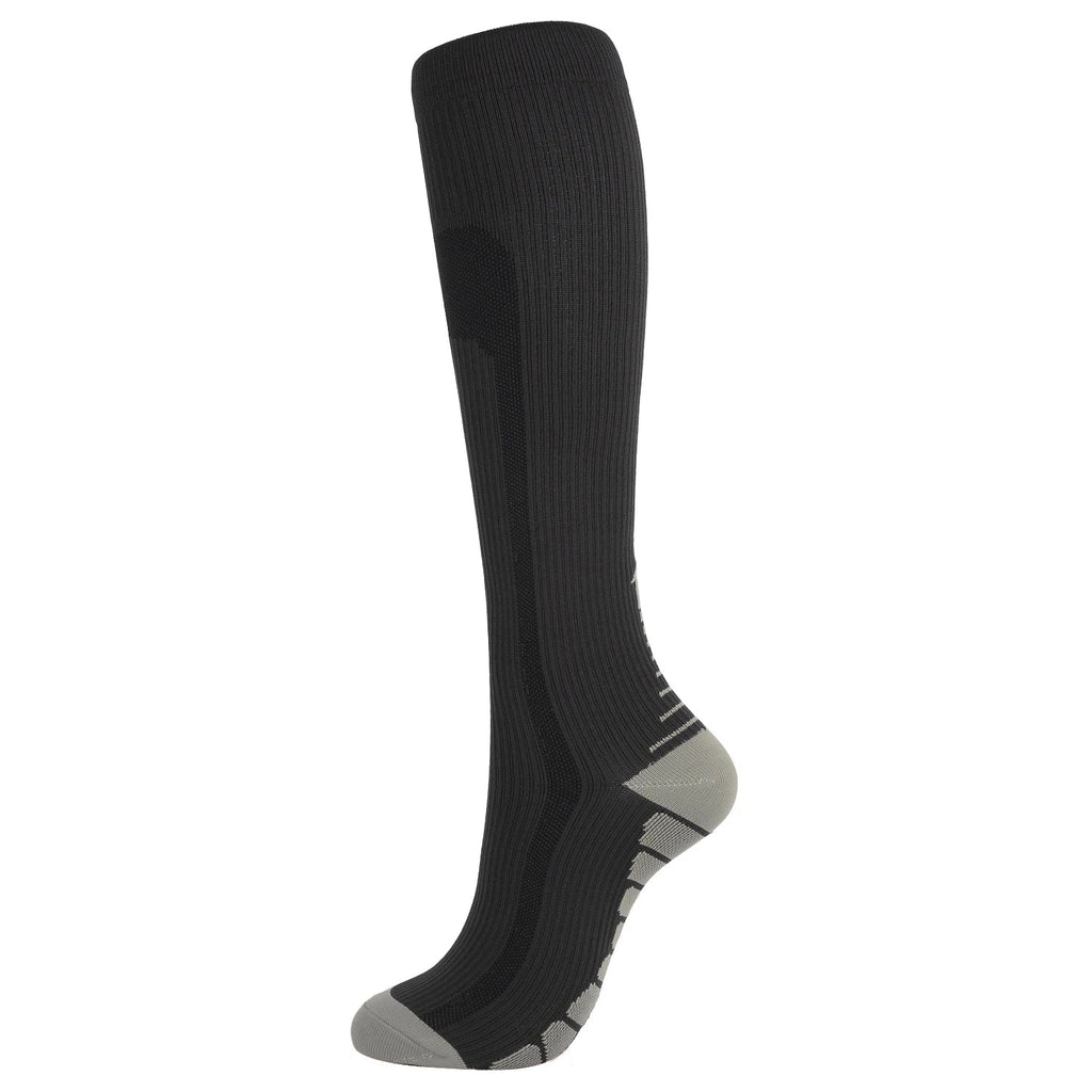 Compression Socks Varicose Veins Men's And Women's Sports Socks Football 20-30 Mmhg Elastic Anti Fatigue Pain Relief Wholesale Quick Pick Grocers