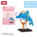 LOZ cute Cartoon Cat Animal Toy Dolphins owls chick cats dogs Model Diamond Particle Block Assembly Toys for Children's Gift Quick Pick Grocers