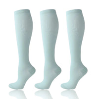 58 Styles 3 Pairs/Pack Compression Socks Knee High 30MmHg  Women Men Sports Socks Edema Diabetes Varicose Veins Running Socks Quick Pick Grocers