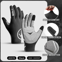 Vilico Professional Outdoor Cycling Gloves With Sensitive Touch Screen Shock Absorption Anti Slip Wear-resistant Riding Gloves Quick Pick Grocers
