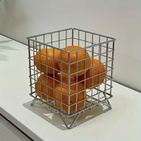1pc Office Desk Storage Basket - Multi-functional Storage Basket, Shelf Basket Quick Pick Grocers