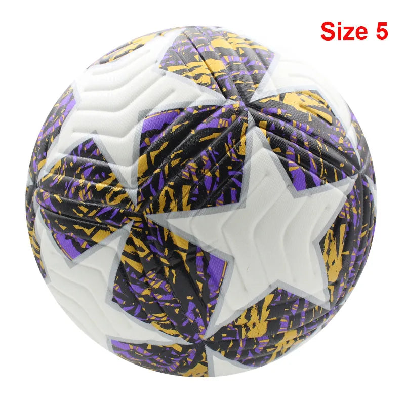 Standard Soccer Ball Professional Outdoors Sports Match Balls Training Seamless Football High Quality PU Material Size 5 Size 4 Quick Pick Grocers