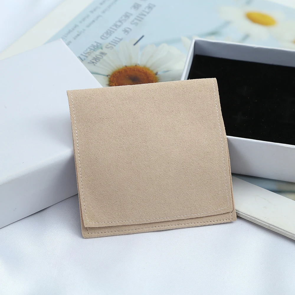 5pcs Velvet Jewelry Gift Bags Microfiber Jewellry Rings Earrings Necklace Organizer Packaging Pouch Wedding Favors Candy Bag Purest Peak