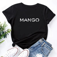 2025 New Trend Woman Cotton T-shirt Spring Summer Daily Casual Fashion O-neck Short Sleeve Top Female Home Outdoor Comfort Tees Quick Pick Grocers